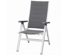 MWH Das Original FDA90056 Multipositionssessel, Futosa, weiß