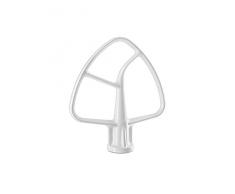 KitchenAid K5THCB Flachrührer für die Küchenmaschine, weiß, plastic, 4.8 liters, white