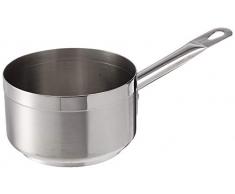 Paderno World Cuisine Grand Gourmet Stieltopf aus Edelstahl, 1 l 1 1/4QT silber