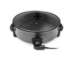 Tristar MultifunktionalePfanne - 7,5l, 40cm Durchmesser, Regelbarer Thermostat, Antihaftbeschichtung, 1500 Watt, PZ-9145