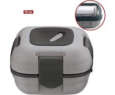 Pinnacle Lunch-Box für Erwachsene und Kinder, Gray, 16 Oz, 454 g