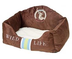Kerbl 80323 Kuschelbett WildLife, 50 x 40 x 25 cm