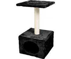 Flamingo 1031668 Kratzbaum Sassiere Schwarz 30x30x55cm