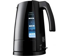 Melitta, Wasserkocher, Look Aqua, 1,7 Liter, 2.400 Watt, Schwarz