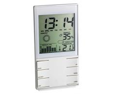 TFA Dostmann Digitale Wetterstation, Innentemperatur, Luftfeuchtigkeit, Komfortstufe, Temperaturdiagramm, Uhrzeit