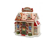 Cosmos 10931 Gifts Süßigkeitenbehälter, Keramik, Weihnachtsmann, 21,6 cm