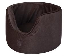 Wouapy 216875VEM Eimer Prestige, Katzenhaus Bett, braun