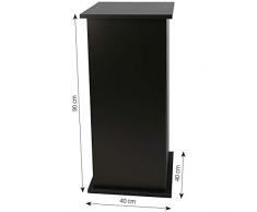 sera 32399 Unterschrank 90 cm mit Tür Black für Scaper Cube Aquarium