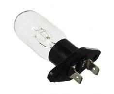 Whirlpool 481913428051 Mikrowellen-Glühlampe, 25 W, Schwarz
