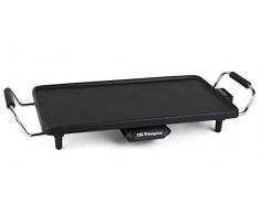 Orbegozo TB2203 Elektrischer Tischgrill, 2.000 W, 22 x 43 cm
