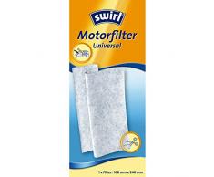 Swirl Motorfilter Universal (für Staubsauger, Zuschneidbarer Filter zum Schutz des Staubsaugermotors, Geeignet z.B. für AEG, Philips, Kärcher, Miele, Siemens, Rowenta, Samsung, Bosch)