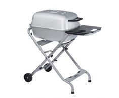 PK Grills SSB-X Original PKTX Outdoor Portable Aluminum Charcoal Grill and Smoker, Silver