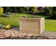 Weka 669.1208.70000 Hochbeet Naturbelassen 131 x 91 x 81 cm