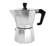 Pezzetti italexpress – Aluminium Kaffeemaschine, 3 Tassen Zentimeter grau