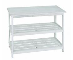 Haku-Möbel 26319 Regal 65 x 32 x 52 cm, weià gewischt