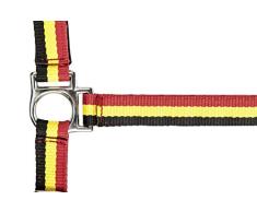 HKM 567361 Nylonhalfter Flags mit Karabinerhaken, L