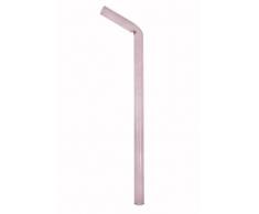 Simply Straws Strohhalm, gebogen, breit, 12 mm x 25,4 cm, Pink