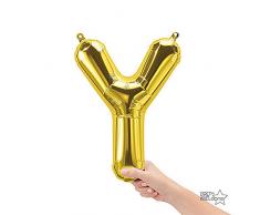 Northstar Folienballon Buchstabe Y-Gold, 16 00591