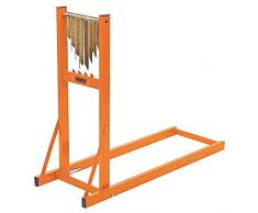 Draper Log stehen für Kettensäge, Holz, orange, 112.1 x 40.6 x 5.5 cm,32273