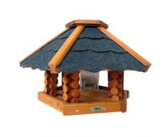 Habau 2510 Vogelhaus Schweden mit Silo und Ständer