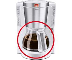 Melitta Look Deluxe, Timer Glaskanne, weiß