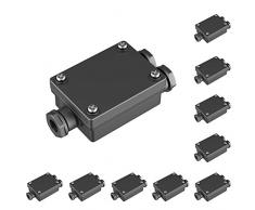 parlat Kabel-Verbinder 2-Fach, wetterfest, Muffe für 6-8mm Kabel IP68, 10 STK.