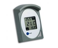 TFA Dostmann Digitales Thermometer, für innen oder außen, Höchst- und Tiefstwerte, spritzwassergeschützt