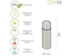 Oryx 5075000 Thermoskanne, Edelstahl, auslaufsicher, 350 ml