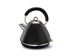 Morphy Richards matt schwarz/rosa Wasserkocher Accents Rose Gold 102104