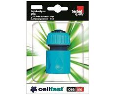 Schnellschlaug Konnektor mit Wasser Stopp, 1/2-5/8 Zoll, 9 x 4 x 13 cm, blau, CF50-120