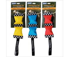 Unbekannt Dog & Co Feuerschlauch Doppelball Spielzeug, Rot/Grün/Blau