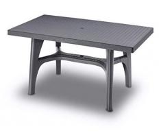 Scab Rudiano SAB337 Tisch geflochten, anthrazit