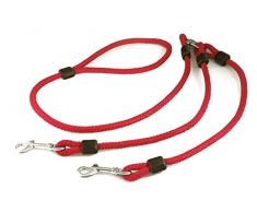 Outhwaite Harlequin Hundeleine mit Karabinerhaken, 101,6 cm x 6 mm, Grün/Schwarz