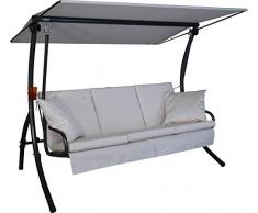 Angerer Loft Sun Hollywoodschaukel, beige, 3-Sitzer