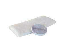 Windhager Insektenschutz PLUS Fliegengitter elastic, 130 x 150 cm, weiß