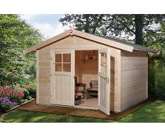 Weka 122.3021.40001 Gartenhaus 122 Gr.3 Naturbelassen 380 x 244 x 249 cm