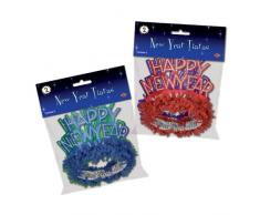 Beistle 88759 2er Pack Deko Happy New Year Regal Tiaras für Party