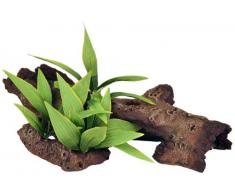 Rosewood 911009 Aquariumdeko Mopani-Holz mit Pflanzen, Medium