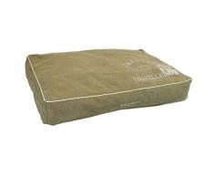 Happy House Dakota Kollektion Block Kissen, klein, Khaki