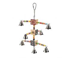 Parrot Essentials 720051 Glockenkarussell Wellensittich, Sittich & Papagei Spielzeug, 100 g