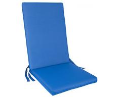 anjosa 72-al2 – Kissen für Stuhl Positionen, 115 x 48 x 6 cm, blau