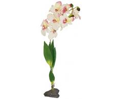 Lucky Reptile IF-09 Orchidee Circa 40 cm hoch, L, weiß