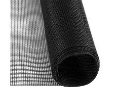 Windhager Insektenschutz Fliegengitter Insektenschutzgewebe aus hochwertigem Fiberglas, maschenfest verschweißt, UV-beständig, anthrazit, 120 x 250 cm, 03462