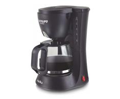 Bastilipo - Mokka Goteo 6 - Kaffeemaschine für 6 Tassen - 600 W - Glaskanne - Heizmatte - Sitema Antitropfsohle