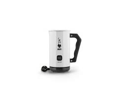Bialetti - Elektrische Milchaufschäumer, 150 ml Cappuccino oder 300 ml heiße Milch, Weiß