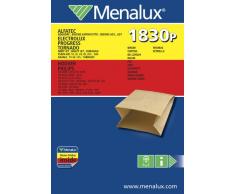 Menalux 1830P, 10 Staubsaugerbeutel, Papier, passend fÃ¼r Philips/Progress/Thomas