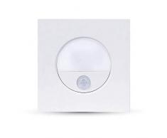 LED Einbauleuchte Quadrato 3W mit Bewegungssensor