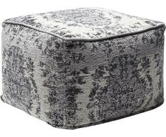 Kare 79683 Hocker Kelim Pop, Grau