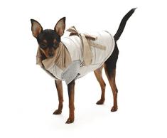 Croci Jacke Plüsch Bow für Hunde 30 cm