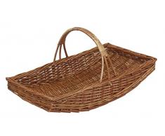 Red Hamper Medium Garden Trug Mittelgroßer Gartenkorb, braun, M